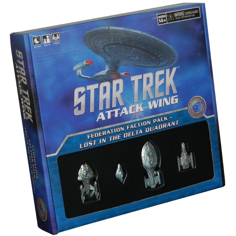 Star Trek Attack Wing Federation Facton Pack Lost in the Delta Quadrant